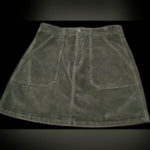 Corduroy American Eagle Mini Skirt